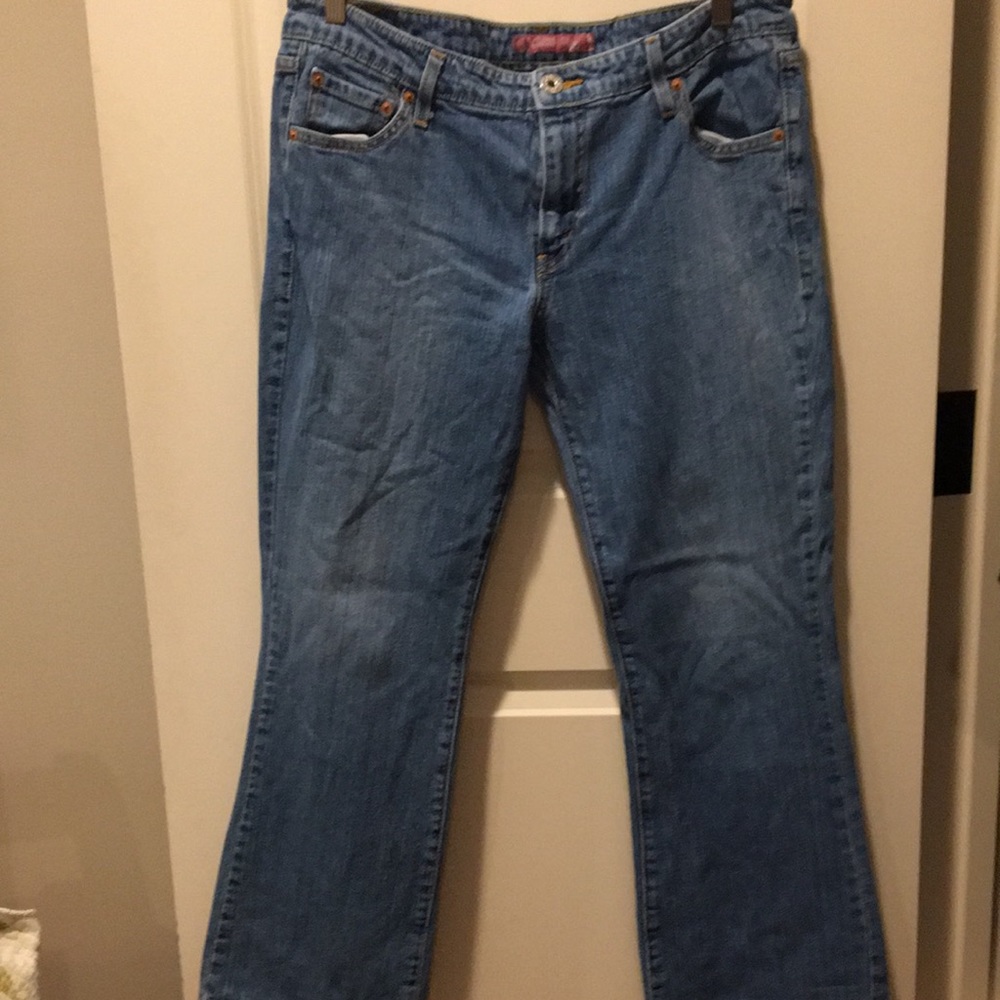 Levi’s 518 womens SuperLow Boot Cut denim jeans Size 15S